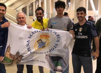 Los seguidores árabes del Real Madrid Aficionados árabes del Real Madrid