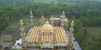 La mezquita de 201 cúpulas de Bangladesh Mezquita de 201 cúpulas de Bangladesh