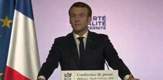 Macron no quiere «leyes turcas» en Francia Emmanuel Macron