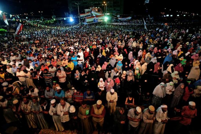 Oración de Ramadán en Egipto