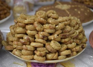 Chebakia, un dulce marroquí de Ramadán Chebakia