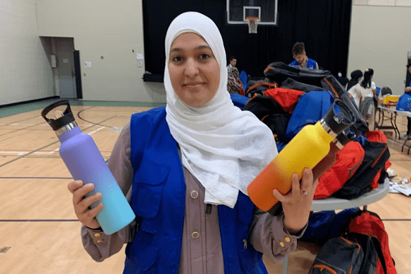 Maryam Qasim, voluntaria de Islamic Relief Canada
