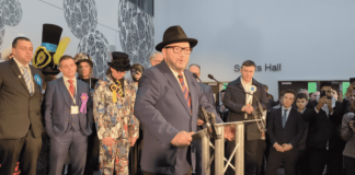 Voto musulmán británico otorga una gran victoria electoral a George Galloway en Rochdale. Laboristas castigados por su postura sobre Gaza George Galloway