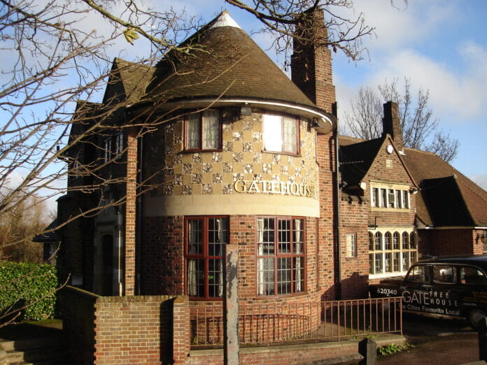 former Gatehouse pub in Norwich Antiguo pub de Gatehouse en Norwich