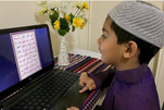 niño ordenador Aprendizaje online del Corán