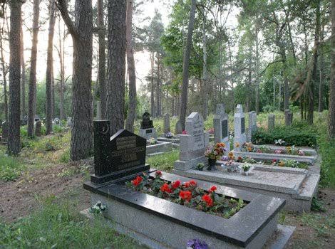 Tumbas musulmanas en el cementerio de Wuppertal