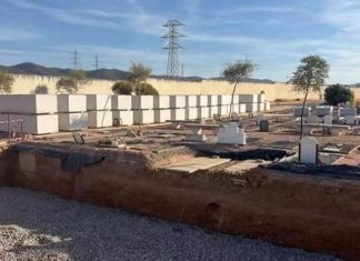 El cementerio de la Fuensanta de Córdoba amplía su capacidad con 35 nuevas fosas para el rito musulmán Zona dedicada a sepulturas musulmanas en el cementerio de Fuensanta