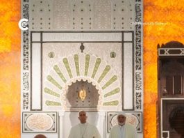 Los musulmanes de Francia acogen con satisfacción los mensajes del Papa sobre la paz y la diversidad El Papa León XIV durante una visita a la Gran Mezquita de Argelia